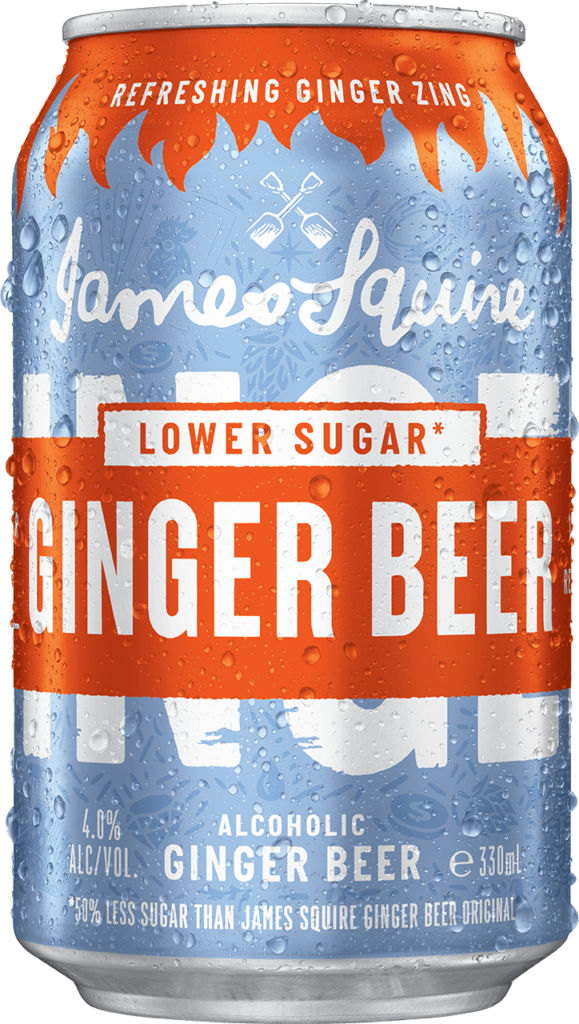 James Squire Lower Alcohol Ginger Beer can