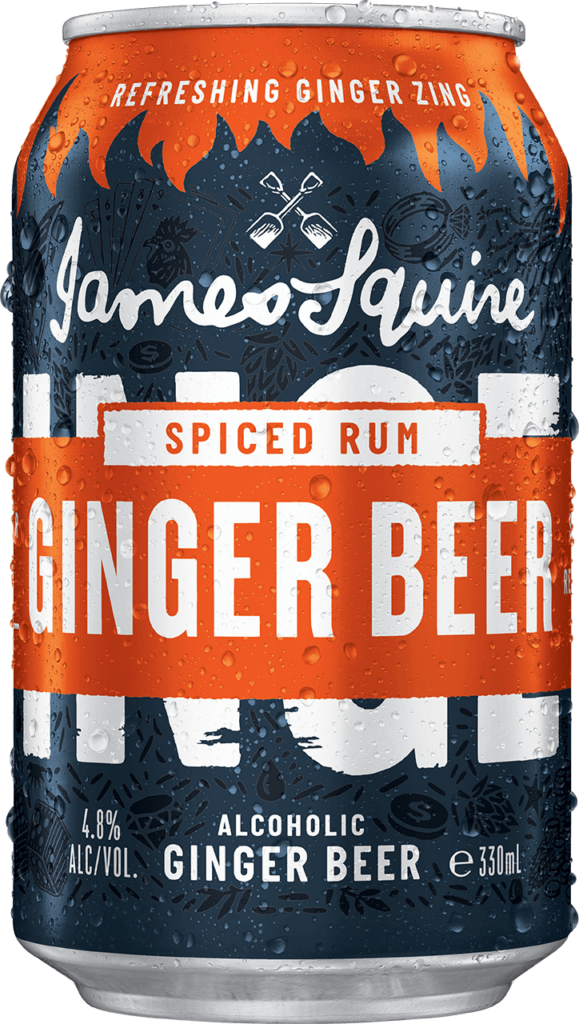 James Squire Spiced Rum Ginger Beers