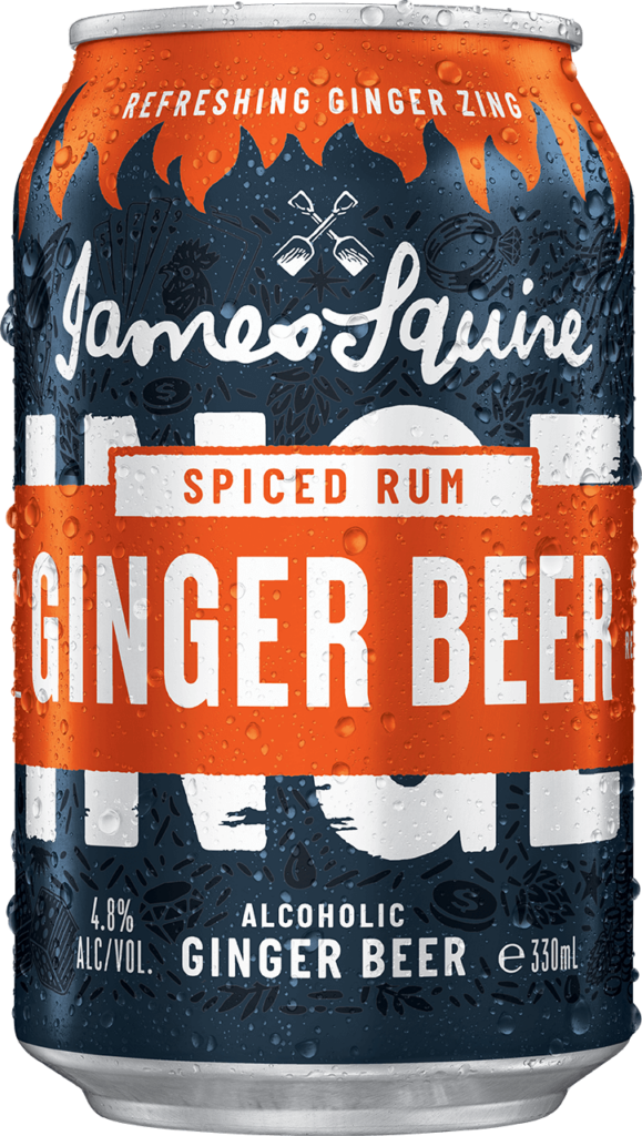 James Squire Spiced Rum Ginger Beers