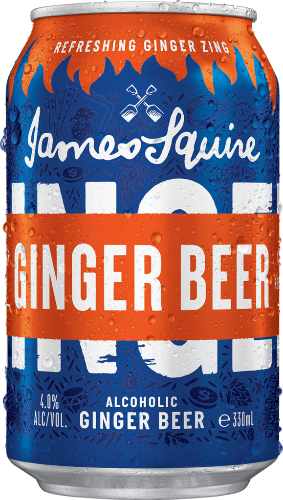 James Squire Alcoholic Ginger Beer can