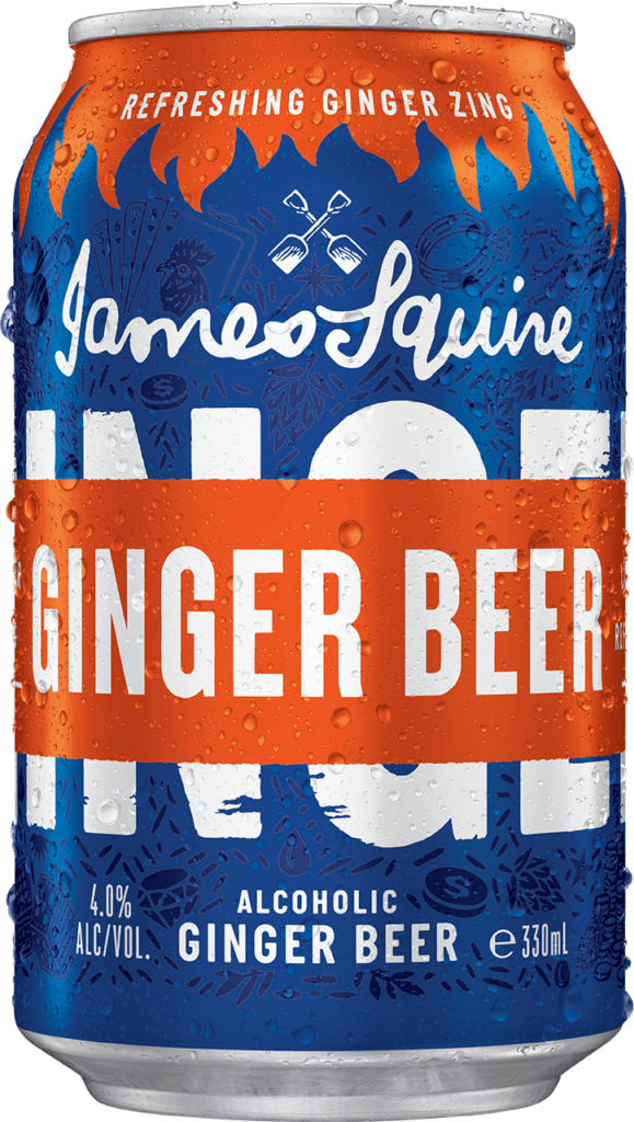 James Squire Alcoholic Ginger Beer can