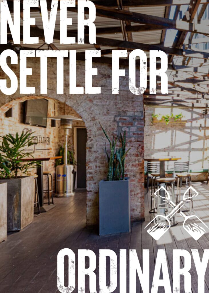 James Squire Brewhouse Never Settle for Ordinary